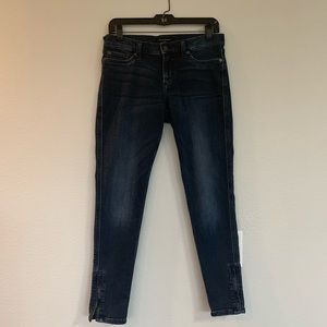 Banana Republic zip ankle skinny jeans 29 / 8